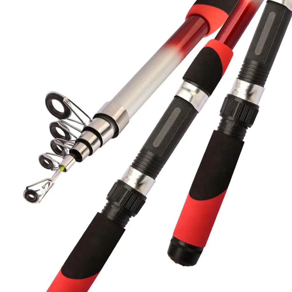 Fiberglass Sea Rod Telescopic Fishing Rod Pole Fishing Tackle Tools 1.8m-2.7m Ultra-Hard Throwing Pole Long-Range Throwing Pole
Fiberglass Sea Rod Telescopic Fishing Rod Pole Fishing Tackle Tools 1.8m-2.7m Ultra-Hard Throwing Pole Long-Range Throwing Pole