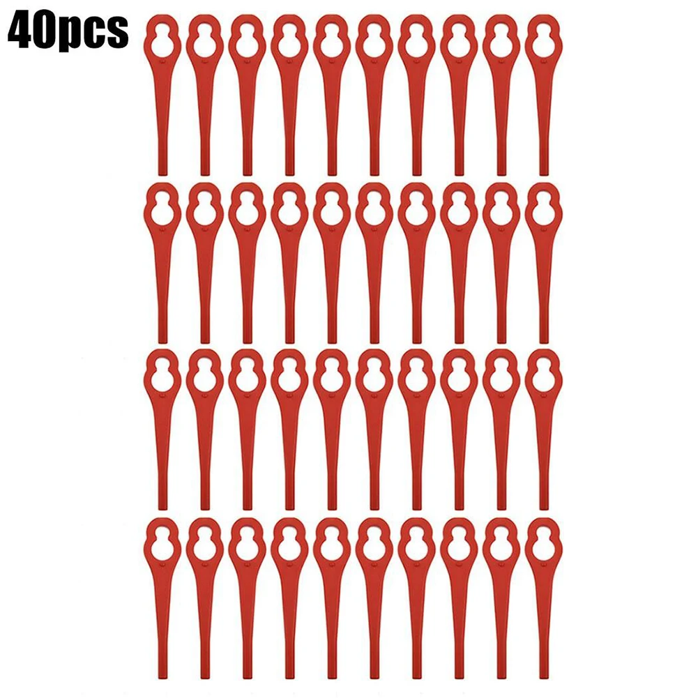 40Pcs/lot Swing Plastic Blade Pendants For Parkside PRTA 20-LiA1 LIDL IAN 311046 Cordless Grass Trimmer GardenTool Parts
40Pcs/lot Swing Plastic Blade Pendants For Parkside PRTA 20-LiA1 LIDL IAN 311046 Cordless Grass Trimmer GardenTool Parts