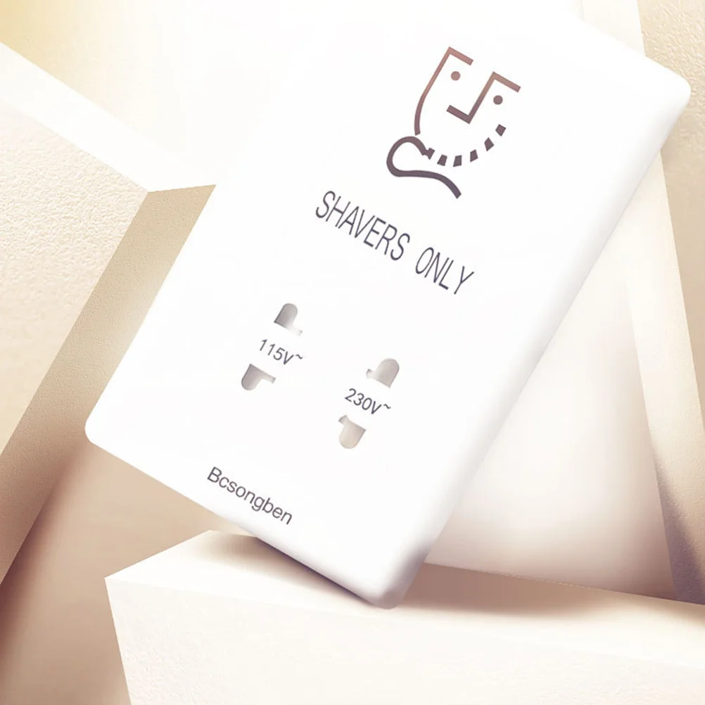 1pc Electronic Type 220V Shaver Socket Beard Shaver Power Wall Socket for Hotel Bathroom
1pc Electronic Type 220V Shaver Socket Beard Shaver Power Wall Socket for Hotel Bathroom