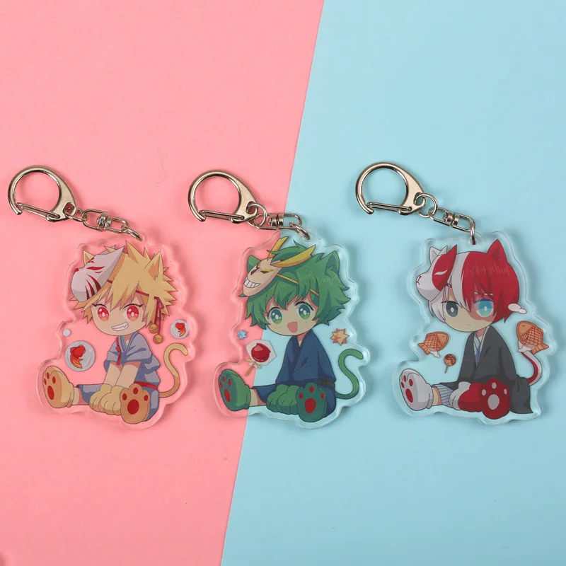 Anime My Hero Academia Keychain Midoriya Izuku Todoroki Shoto Cosplay Acrylic Key Chain Cute Jewelry Fans Gift Keyring Jewelry
Anime My Hero Academia Keychain Midoriya Izuku Todoroki Shoto Cosplay Acrylic Key Chain Cute Jewelry Fans Gift Keyring Jewelry