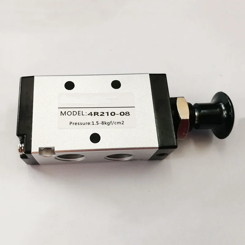 4R210-08 1/4 "2-позиционный 5-портовый Пневматический регулирующий клапан, обратный клапан, воздушные ручные клапаны с фитингом, глушитель
4R210-08 1/4 "2-позиционный 5-портовый Пневматический регулирующий клапан, обратный клапан, воздушные ручные клапаны с фитингом, глушитель