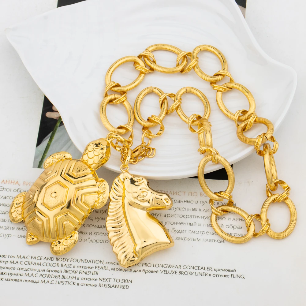 Pendant Lady Fashion Long Necklace Set Chain Dubai Earring Jewelry Necklace African Wedding Women Part Accessaries Wholesale
Pendant Lady Fashion Long Necklace Set Chain Dubai Earring Jewelry Necklace African Wedding Women Part Accessaries Wholesale