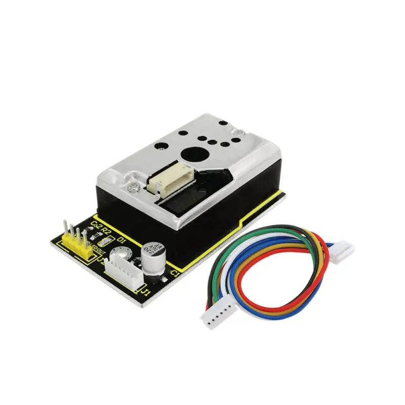 KEYESTUDIO PM2.5 Датчик качества воздуха и пыли, модуль монитора, сделай сам для Arduino
KEYESTUDIO PM2.5 Датчик качества воздуха и пыли, модуль монитора, сделай сам для Arduino