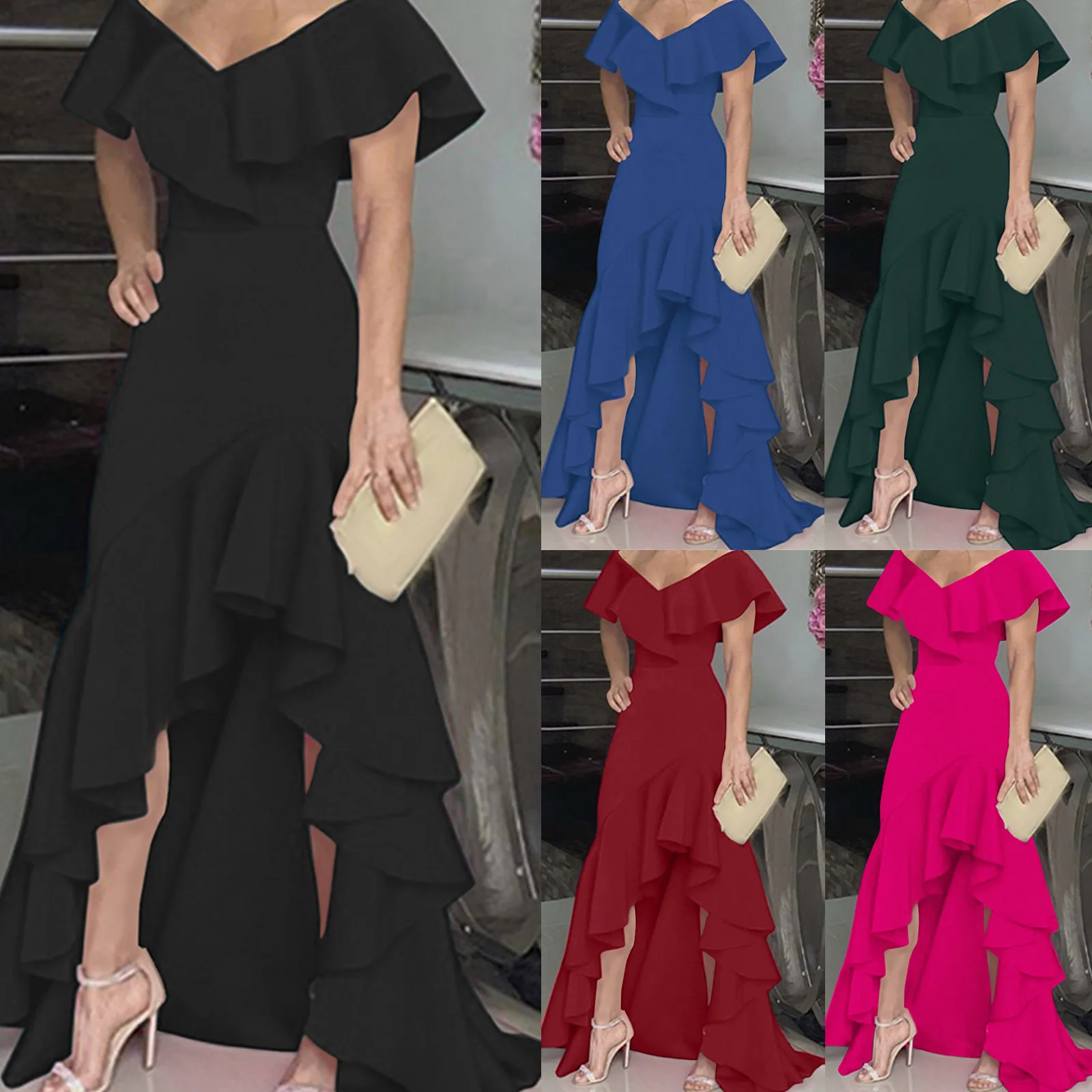 Summer Midi Dress Casual Women's Split Bodycon Mermaid Evening Cocktail Long Dress Women Dresses Casual Fall
Summer Midi Dress Casual Women's Split Bodycon Mermaid Evening Cocktail Long Dress Women Dresses Casual Fall