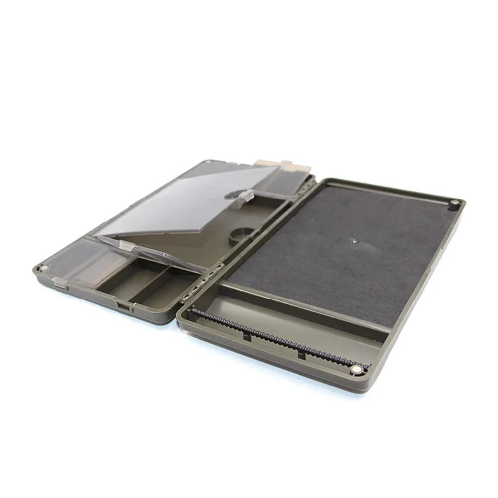 Durable High Quality Hot Sale Best Brand New Useful Fishing Tackle Box Board Box Carp Swivels Hooks Fishing Rig
Durable High Quality Hot Sale Best Brand New Useful Fishing Tackle Box Board Box Carp Swivels Hooks Fishing Rig