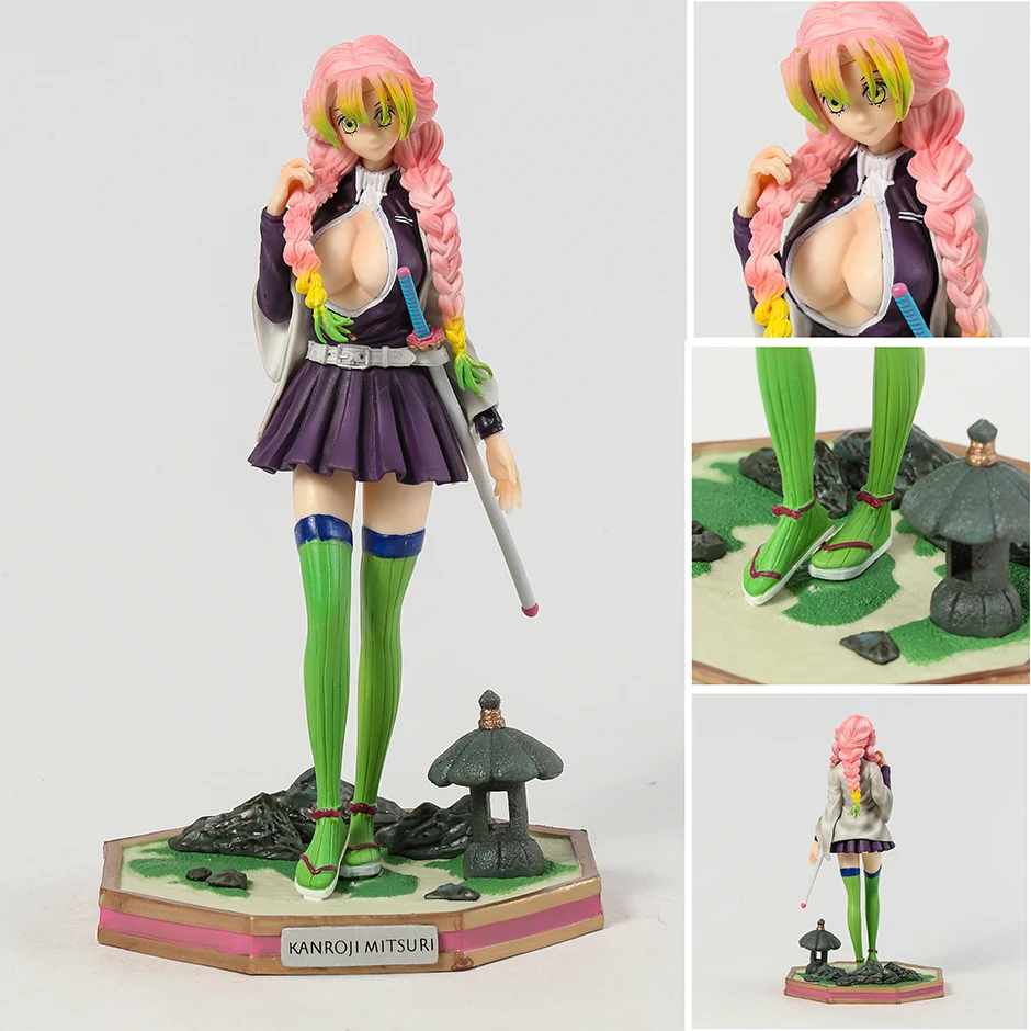 Kanroji Mitsuri Demon Slayer Kimetsu no Yaiba PVC Anime Figurine Model Toy Figure Collection Doll Gift
Kanroji Mitsuri Demon Slayer Kimetsu no Yaiba PVC Anime Figurine Model Toy Figure Collection Doll Gift