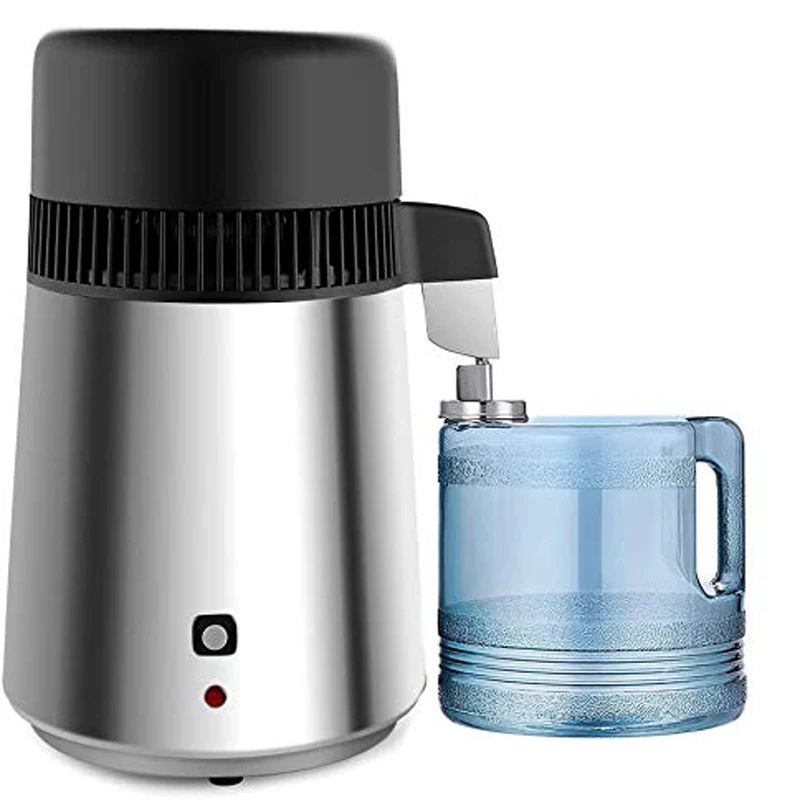 Pure Water Distiller 4L Dental Distilled Water Machine Filter Stainless Steel Electric Distillation Purifier Jug 110V 
Pure Water Distiller 4L Dental Distilled Water Machine Filter Stainless Steel Electric Distillation Purifier Jug 110V