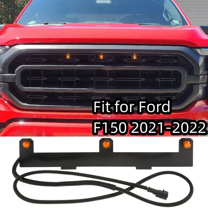 Raptor Style LED Front Grille Light with Harness fit for Ford F150 2021-2022 Amber Light Car Lights
Raptor Style LED Front Grille Light with Harness fit for Ford F150 2021-2022 Amber Light Car Lights