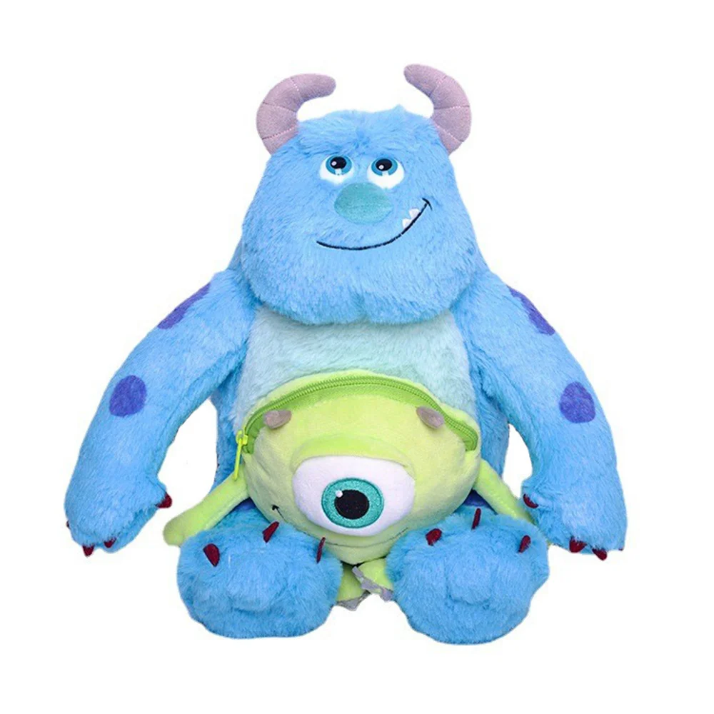 Kawaii Monsters, Inc. Anime Goods Cartoon Sulley James P. Sullivan Mike Stitch Plush Backpack Doll Backpack Birthday Present
Kawaii Monsters, Inc. Anime Goods Cartoon Sulley James P. Sullivan Mike Stitch Plush Backpack Doll Backpack Birthday Present