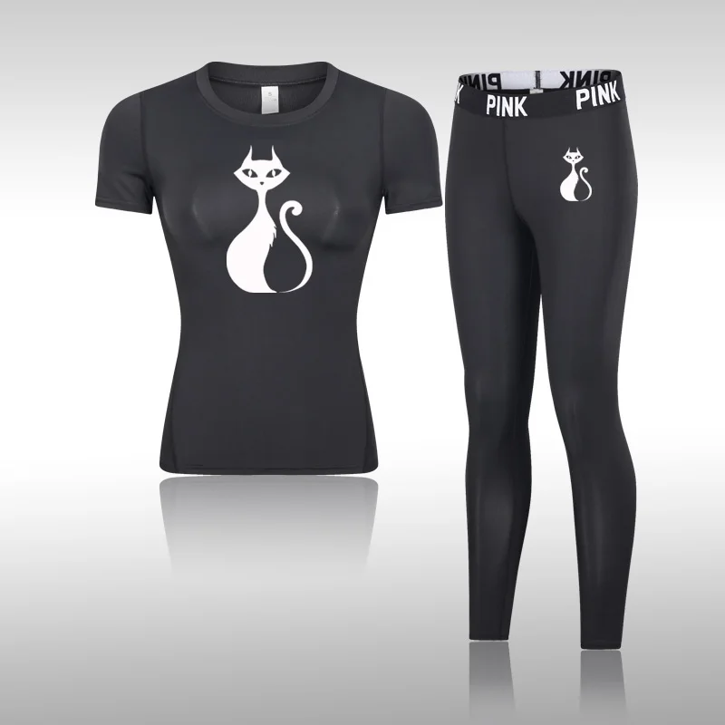 Women Fitness Clothes Sports Suit 2 Piece Set Gym Running Breathable Yoga Sportswear Quick-drying Workout Compression Leggings
Women Fitness Clothes Sports Suit 2 Piece Set Gym Running Breathable Yoga Sportswear Quick-drying Workout Compression Leggings
