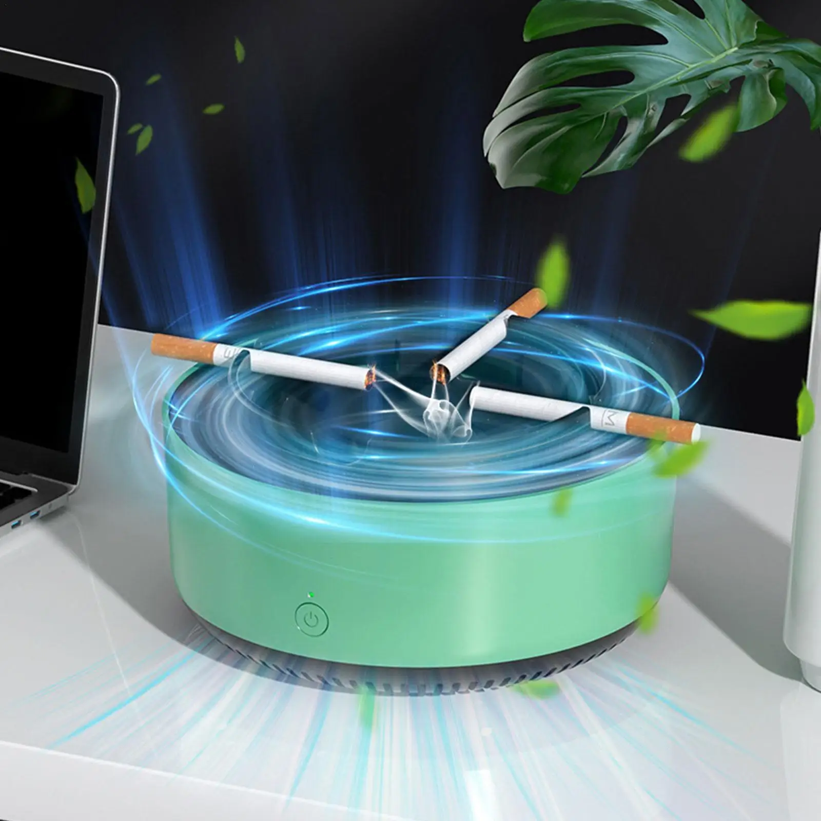 Multipurpose Ashtray With Air Purifier Function For Filtering Second-Hand Smoke From Cigarettes Remove Odor Smoking Accessories
Multipurpose Ashtray With Air Purifier Function For Filtering Second-Hand Smoke From Cigarettes Remove Odor Smoking Accessories