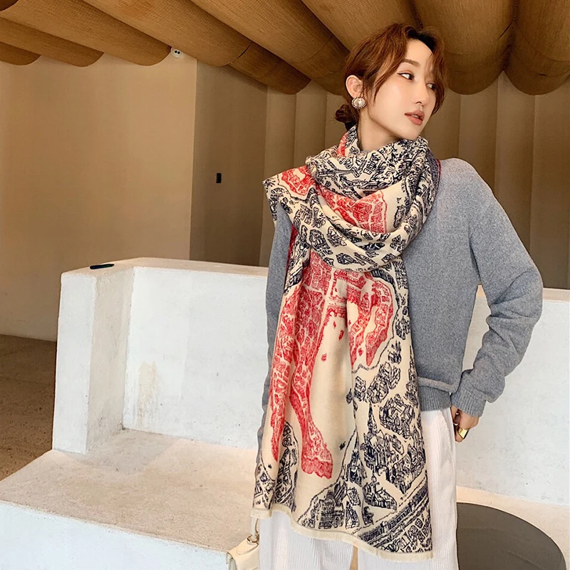 Роскошный зимний кашемировый шарф, женские теплые шали и палантины из пашмины, женское одеяло с принтом Bufanda, толстые хиджабы с кисточками
Роскошный зимний кашемировый шарф, женские теплые шали и палантины из пашмины, женское одеяло с принтом Bufanda, толстые хиджабы с кисточками