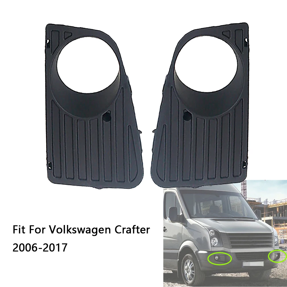 Front Bumper Fog Light Cover Grille Left Right for Volkswagen Crafter 2006-2017 2E0807675 2E0807676
Front Bumper Fog Light Cover Grille Left Right for Volkswagen Crafter 2006-2017 2E0807675 2E0807676