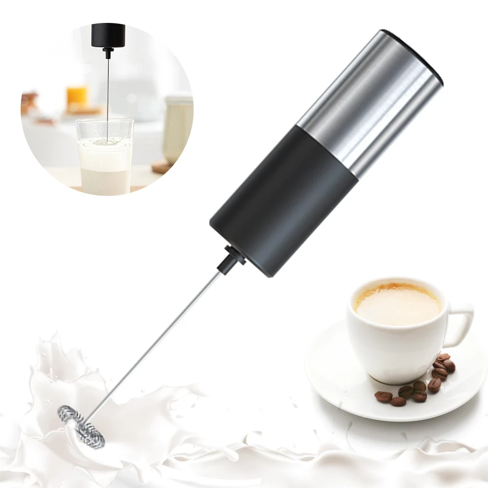 Portable Electric Milk Frother Foam Maker Handheld Foamer Drink Mixer For Coffee Electric Egg Beater Whisk Battery Powered
Portable Electric Milk Frother Foam Maker Handheld Foamer Drink Mixer For Coffee Electric Egg Beater Whisk Battery Powered