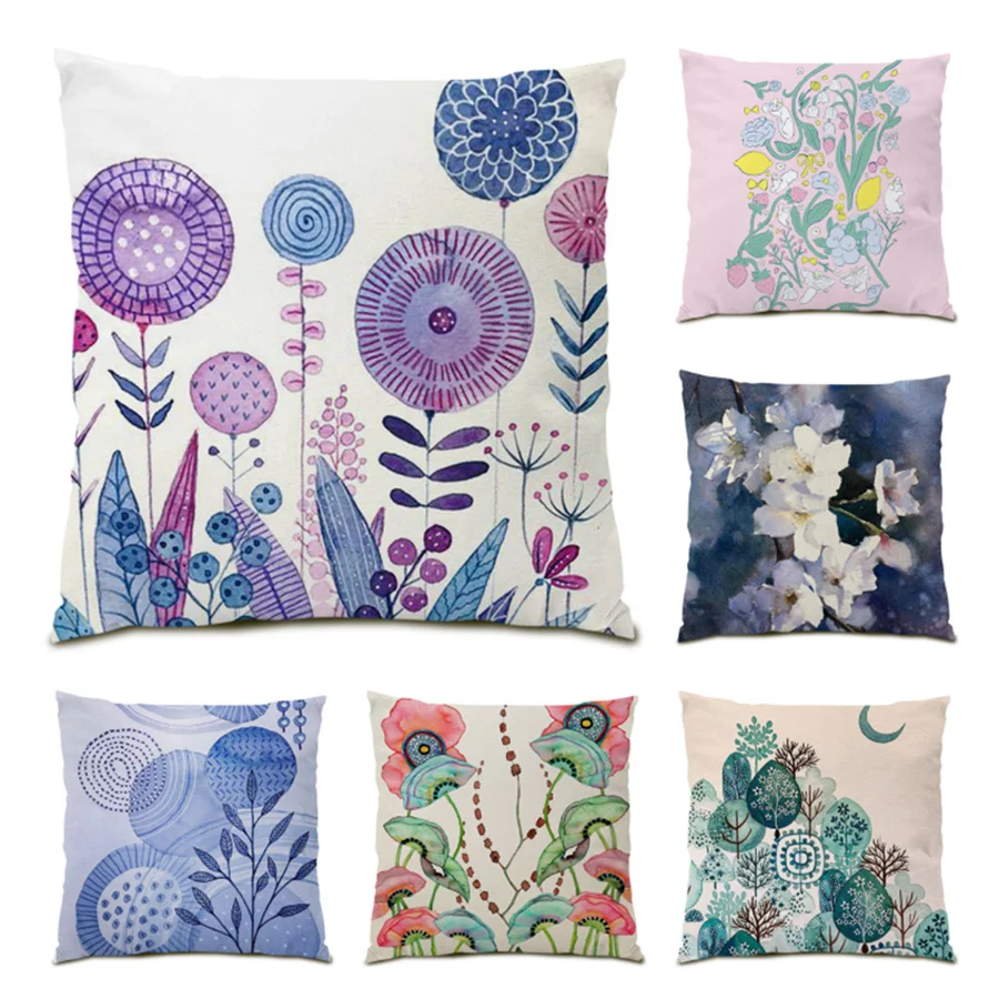 Pillow Covers Comfortable 45x45 Cushions Covers Flower Living Room Decoration Velvet Home Artistic Polyester Linen Decor E0487
Pillow Covers Comfortable 45x45 Cushions Covers Flower Living Room Decoration Velvet Home Artistic Polyester Linen Decor E0487