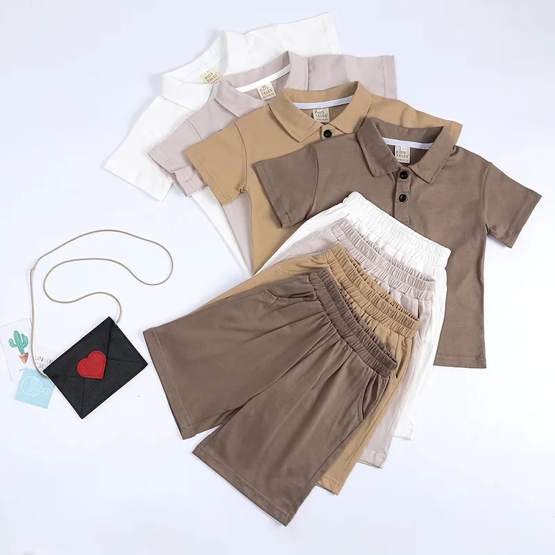 Baby Boys Polo Shirts Summer Clothes Children Cotton Outfit Toddler Suit Kids Costume Clothing Sets From 2 to 7 Years 2022 2pcs
Baby Boys Polo Shirts Summer Clothes Children Cotton Outfit Toddler Suit Kids Costume Clothing Sets From 2 to 7 Years 2022 2pcs