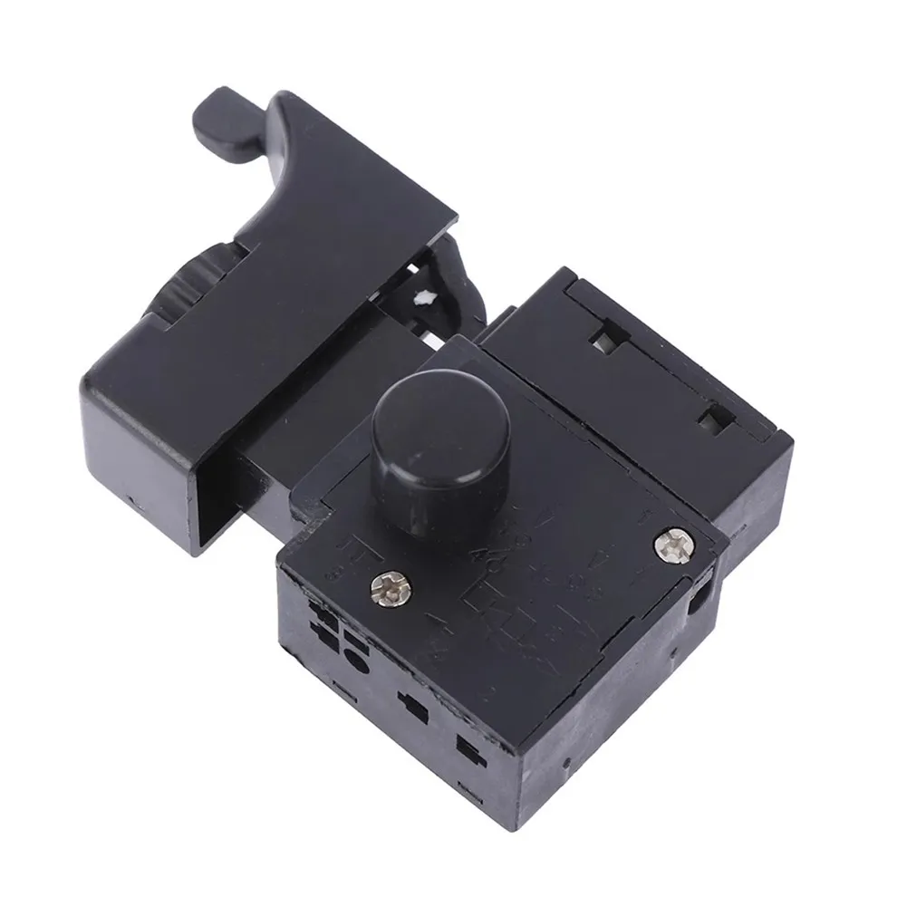 Durable New Practical Trigger Button Switch Part Replacement Speed Control 1 Pc 1* 1x 6A 250V Accessories Black
Durable New Practical Trigger Button Switch Part Replacement Speed Control 1 Pc 1* 1x 6A 250V Accessories Black