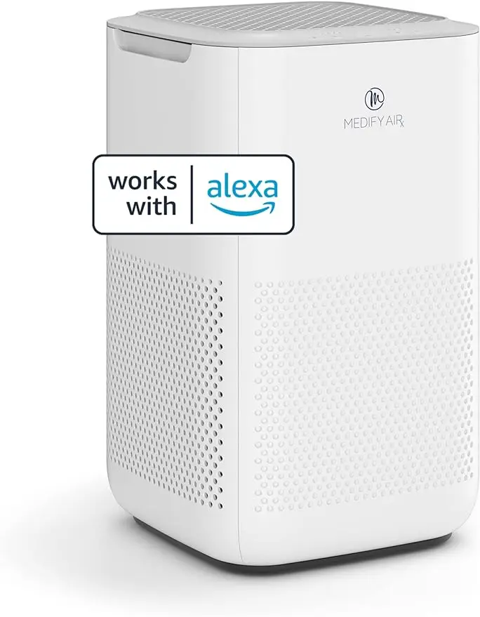 Medify Air MA-15 Smart Air Purifier with H13 HEPA filter 99.9% removes 0.1 micron wildfire, odors, pollen, dust, pet dander
Medify Air MA-15 Smart Air Purifier with H13 HEPA filter 99.9% removes 0.1 micron wildfire, odors, pollen, dust, pet dander