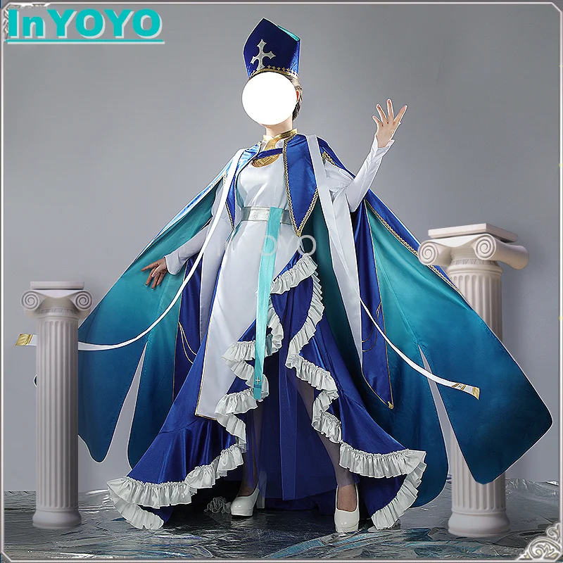 

InYOYO Joan Cosplay Costume FGO Fate/Grand Order Game Suit Uniform Role Play Halloween Carnival Party Outfit Customized New