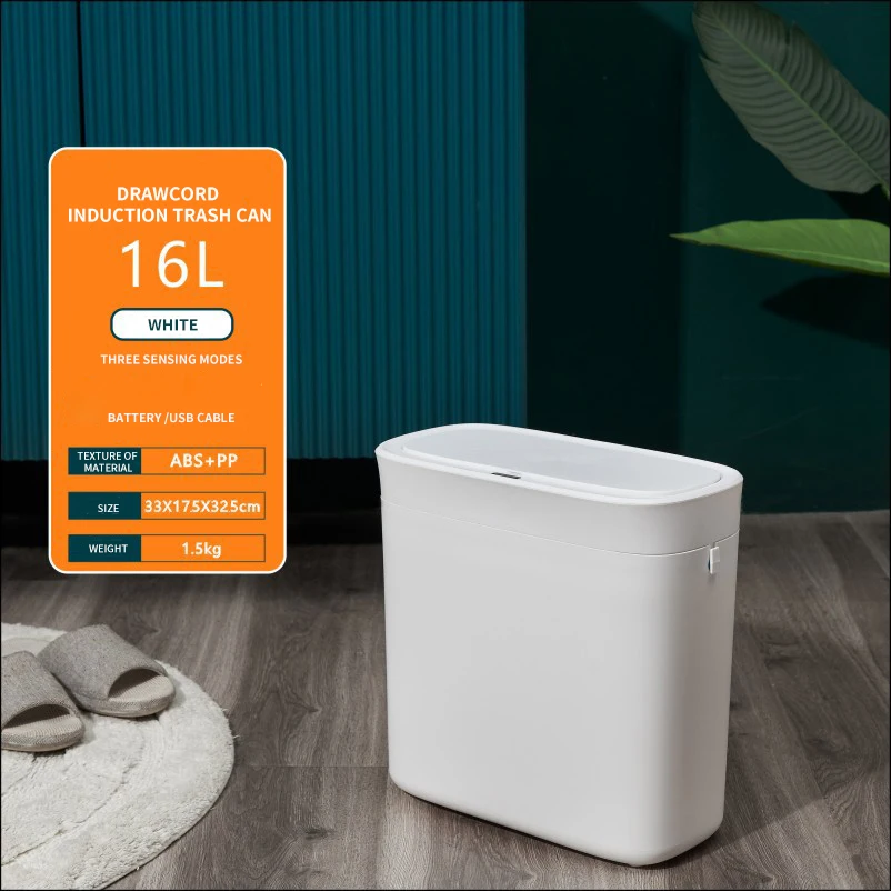 NEW discount 16L Smart Sensor Garbage Bin Kitchen Bathroom Toilet Trash Can Best Automatic Induction Waterproof Bin with Lid
NEW discount 16L Smart Sensor Garbage Bin Kitchen Bathroom Toilet Trash Can Best Automatic Induction Waterproof Bin with Lid