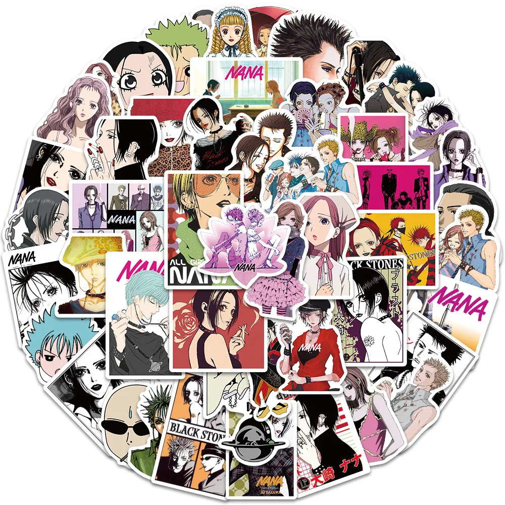 10/30/50PCS Anime NANA Cartoon Waterproof Stickers Bike Travel Luggage Guitar Laptop DIY Funny Classic Toy Sticker Kid Toy Gift
10/30/50PCS Anime NANA Cartoon Waterproof Stickers Bike Travel Luggage Guitar Laptop DIY Funny Classic Toy Sticker Kid Toy Gift