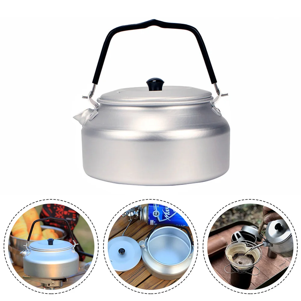 0.9L Stainless Steel Kettle Camping Outdoor Cookware Kettle Single Camping Teapot Durable Equipment Tableware Coffee Maker
0.9L Stainless Steel Kettle Camping Outdoor Cookware Kettle Single Camping Teapot Durable Equipment Tableware Coffee Maker