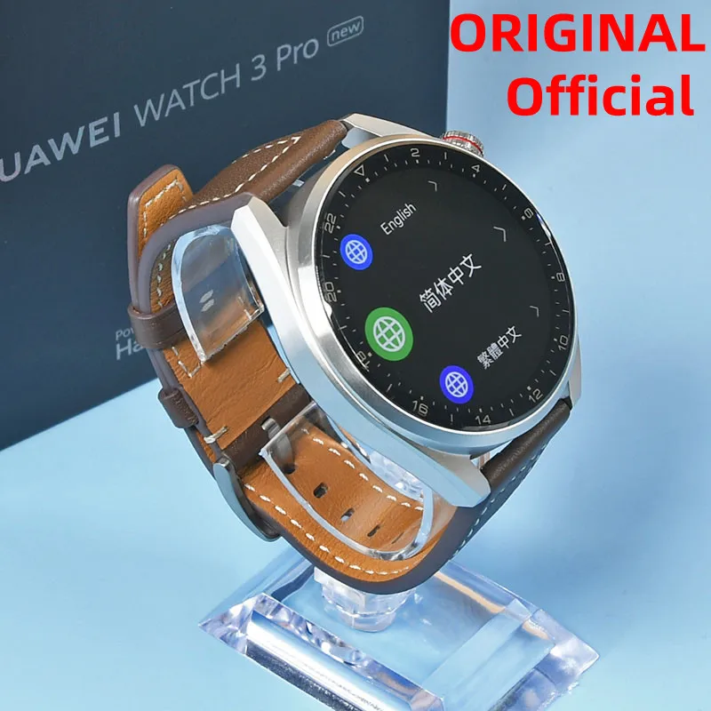 Смарт-часы HUAWEI WATCH 3 Pro, Новые повседневные мужские часы с функцией мониторинга состояния здоровья, с функцией GPS
Смарт-часы HUAWEI WATCH 3 Pro, Новые повседневные мужские часы с функцией мониторинга состояния здоровья, с функцией GPS