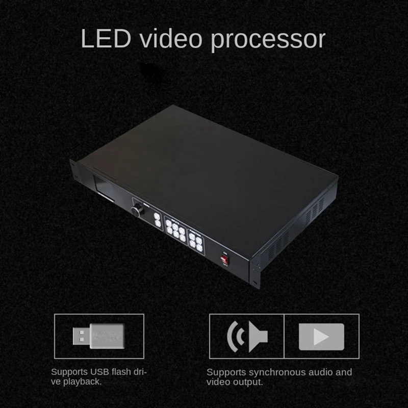 

Видеопроцессор Φ Sdi интерфейс DVI VGA CV Вход Поддержка Linsn отправка карты светодиодный дисплей Контроллер вилка стандарта Великобритании