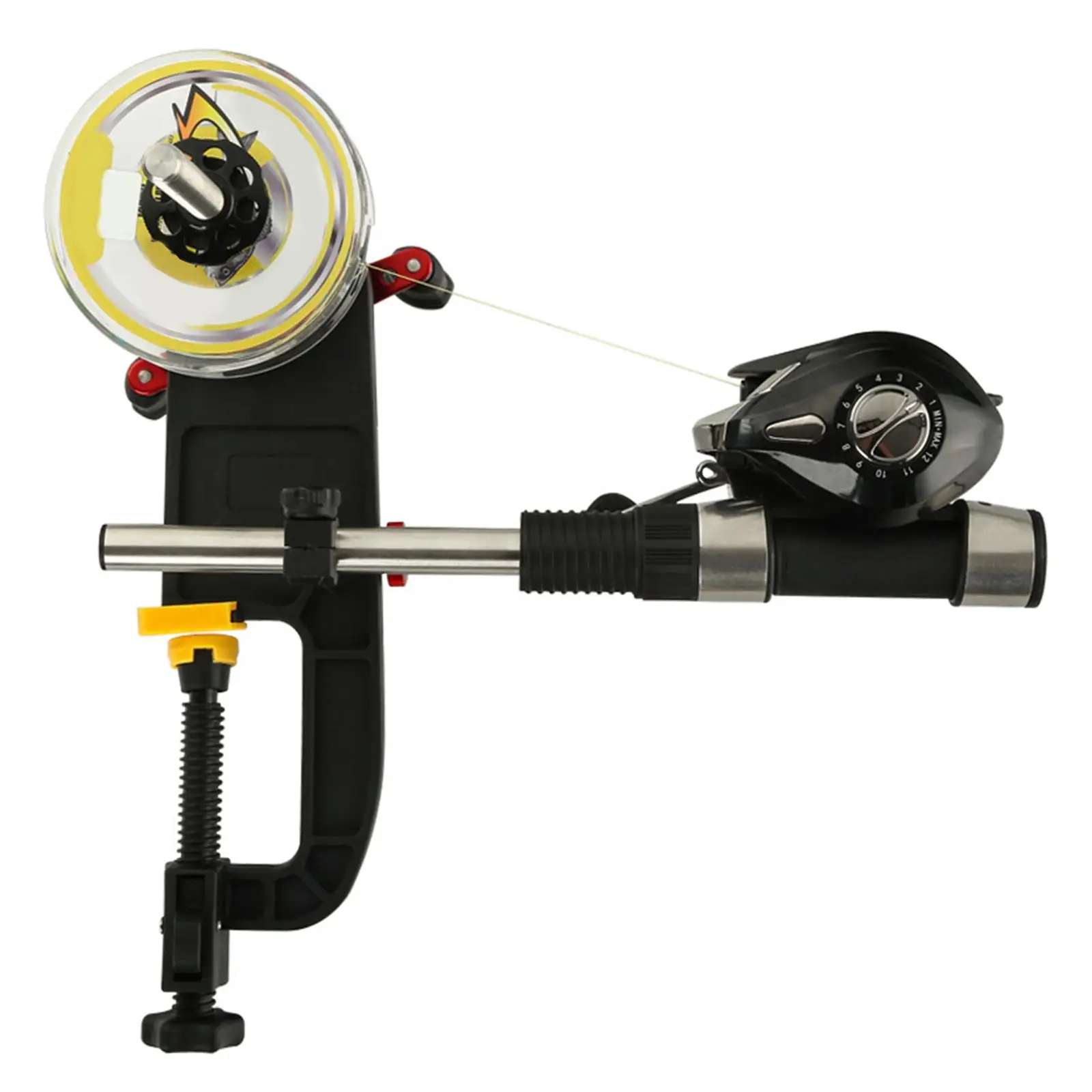 Fishing Reel Holder Multiuse Sturdy Fishing Line Spooling Accessories Spooling Station System for Fishing Lovers
Fishing Reel Holder Multiuse Sturdy Fishing Line Spooling Accessories Spooling Station System for Fishing Lovers