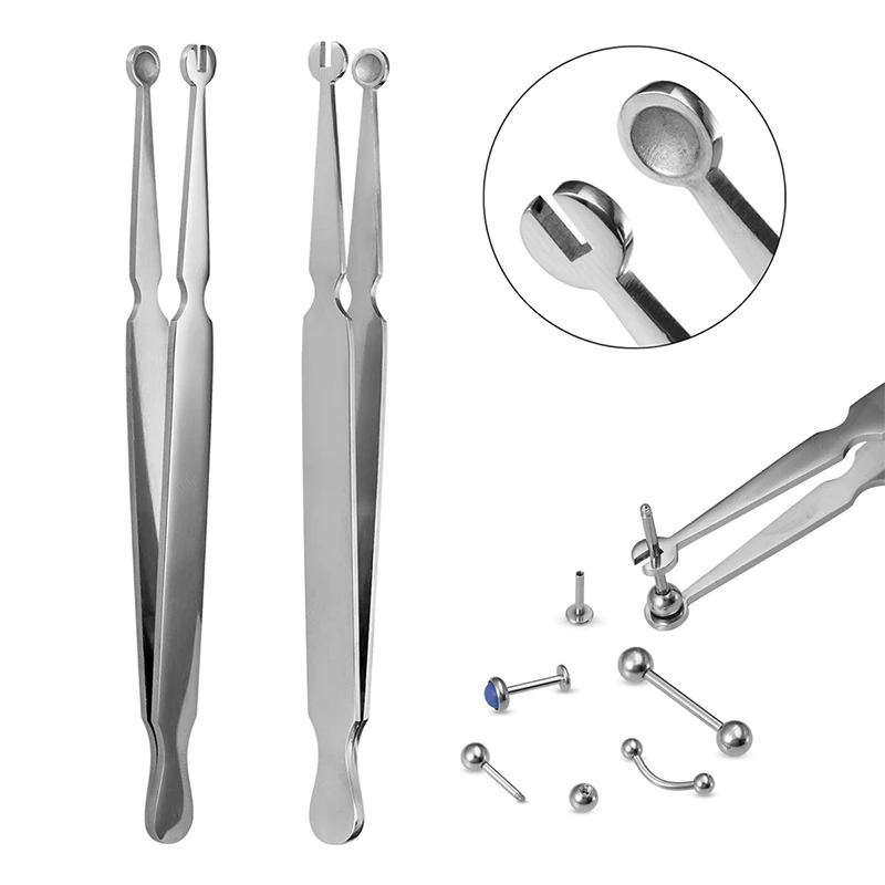 1PC Clamp Tweezers For Tongue Rings Cartilage Earrings Piercing Tool Pliers Stainless Steel Catch Barbell Jewelry
1PC Clamp Tweezers For Tongue Rings Cartilage Earrings Piercing Tool Pliers Stainless Steel Catch Barbell Jewelry