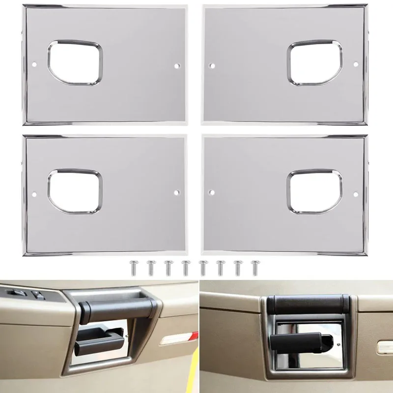 YMT Hummer H2 Smooth Chrome Billet Interior Door Handles Anti-Scratch Plate Cover Trim for 2003 - 2007 Hummer H2 SUV SUT
YMT Hummer H2 Smooth Chrome Billet Interior Door Handles Anti-Scratch Plate Cover Trim for 2003 - 2007 Hummer H2 SUV SUT