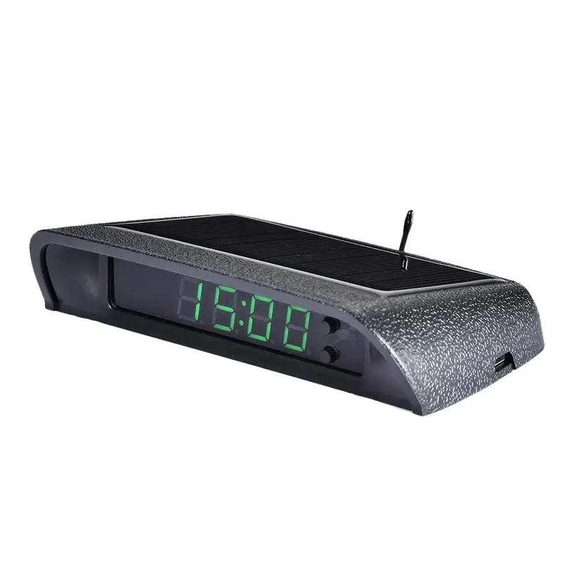 Solar Digital Clock For Car Illuminated Car Watch Clocks Stick-on Temperature Date Display Car Dashboard Clock Automotive Truck
Solar Digital Clock For Car Illuminated Car Watch Clocks Stick-on Temperature Date Display Car Dashboard Clock Automotive Truck