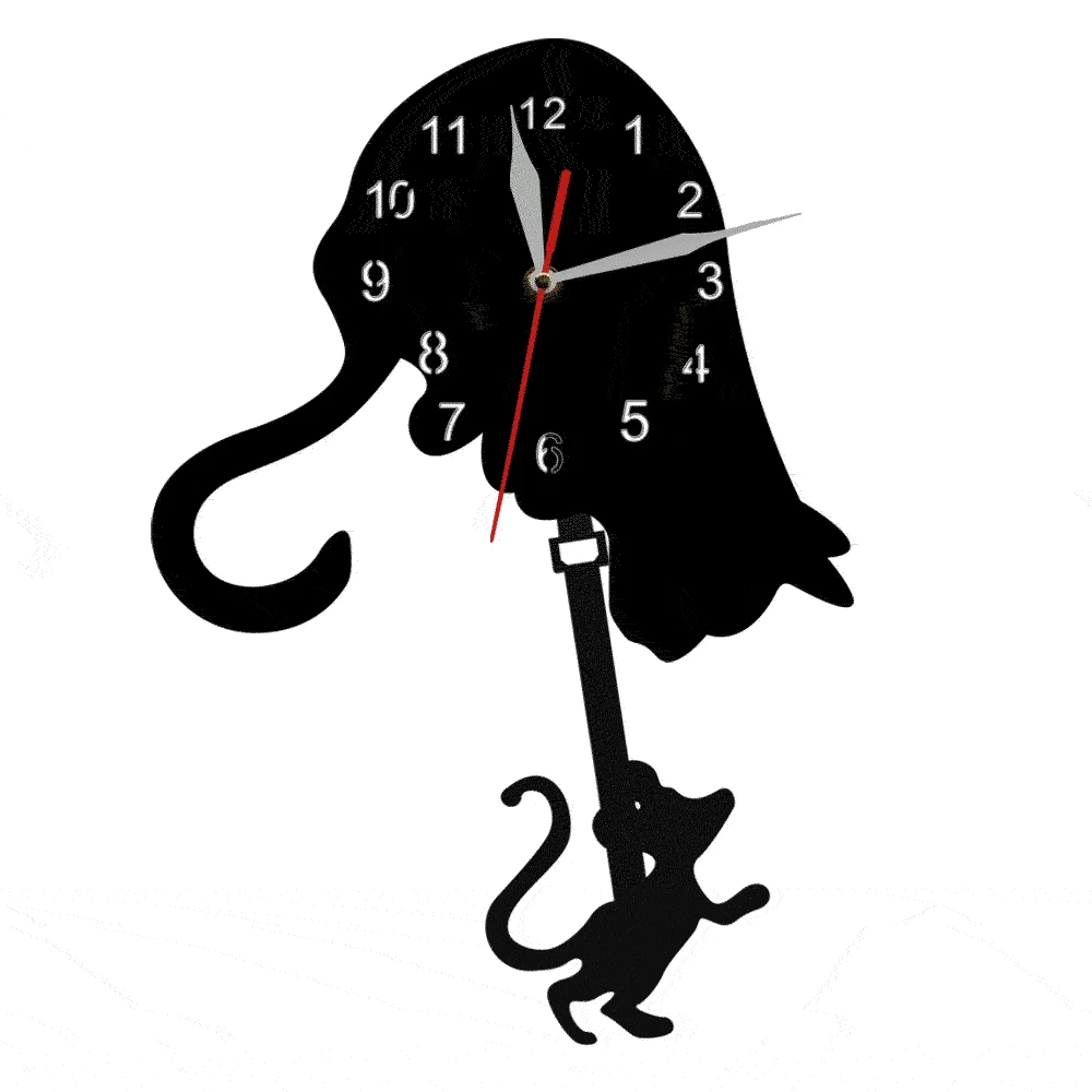 Cat And Mouse Pendulum Clock Cat and Mouse Game Wall Art Wall Clock Hunter Cat Modern Wall Decor Clock Watch Cat Pet Owners Gift
Cat And Mouse Pendulum Clock Cat and Mouse Game Wall Art Wall Clock Hunter Cat Modern Wall Decor Clock Watch Cat Pet Owners Gift