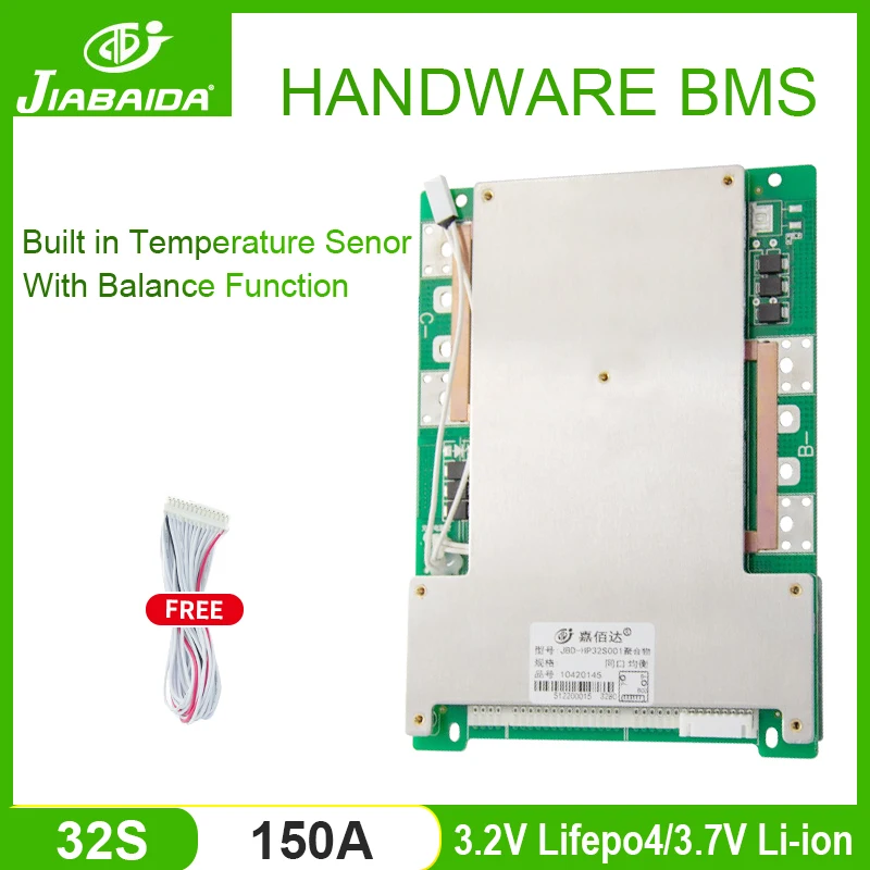 JBD 3,2 В Lifepo4 BMS 32S 96 в порт Comon балансировочная литиевая батарея а литиевая батарея аккумуляторная батарея хранилище для мотоцикла
JBD 3,2 В Lifepo4 BMS 32S 96 в порт Comon балансировочная литиевая батарея а литиевая батарея аккумуляторная батарея хранилище для мотоцикла