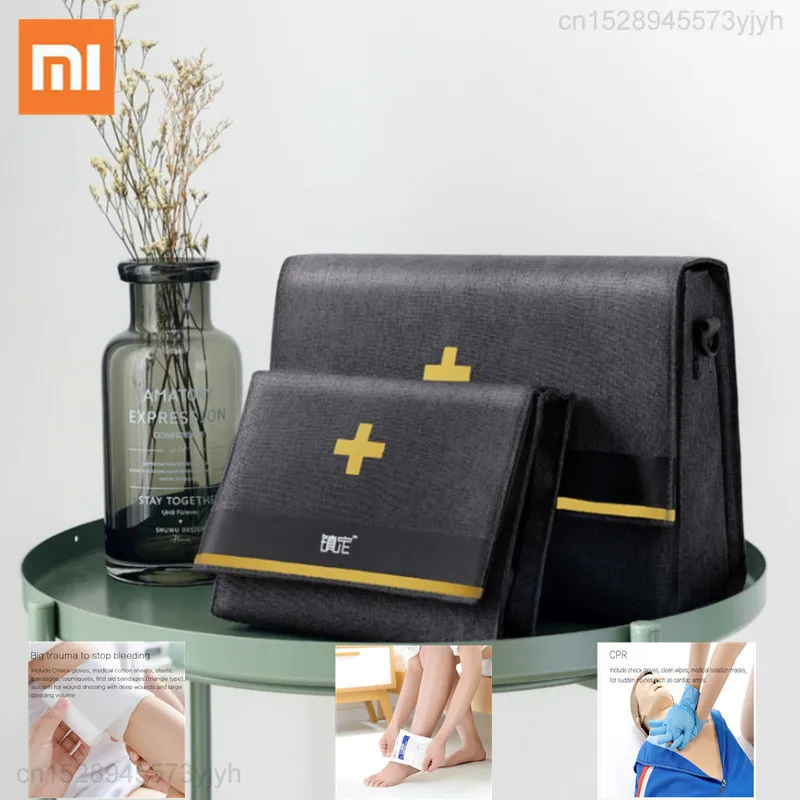 New Xiaomi ZD 5Pcs/12Pcs Survival Bag Portable Support Home Outdoor Medical Emergency First Aid Kit for Survival Emergency Kits 
New Xiaomi ZD 5Pcs/12Pcs Survival Bag Portable Support Home Outdoor Medical Emergency First Aid Kit for Survival Emergency Kits