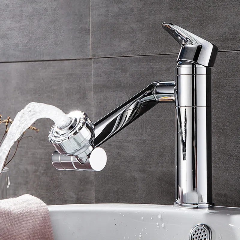 

720°Universal Kitchen Faucet Anti-splash Aerator Bathroom Tap Rotatable Faucet Sprayer Saving Water Tap Nozzle Faucet Adapter