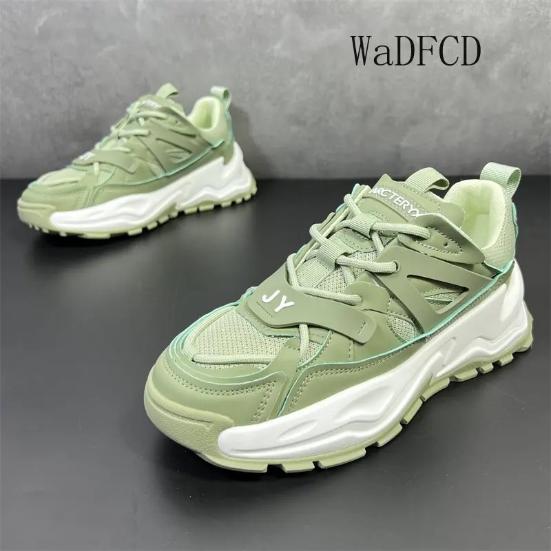 Chunky Sneaker Plus Size 45 Men Designer Running Shoes Fashion Casual Leather Mesh Breathable Height Increased Platform Shoes
Chunky Sneaker Plus Size 45 Men Designer Running Shoes Fashion Casual Leather Mesh Breathable Height Increased Platform Shoes