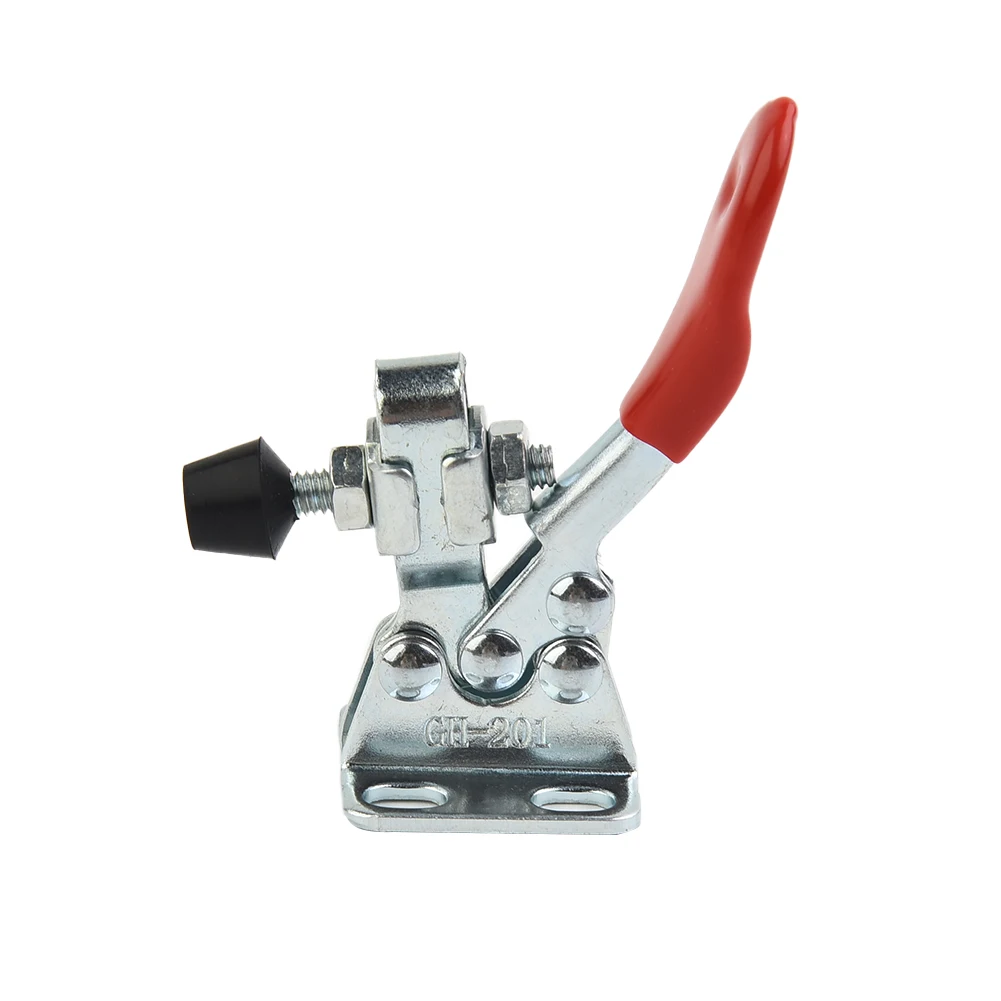 Fast Release Toggle Clamp Hand Holding Capacity Adjustable With handle Metal+Plastic Accessories Metal Practical
Fast Release Toggle Clamp Hand Holding Capacity Adjustable With handle Metal+Plastic Accessories Metal Practical