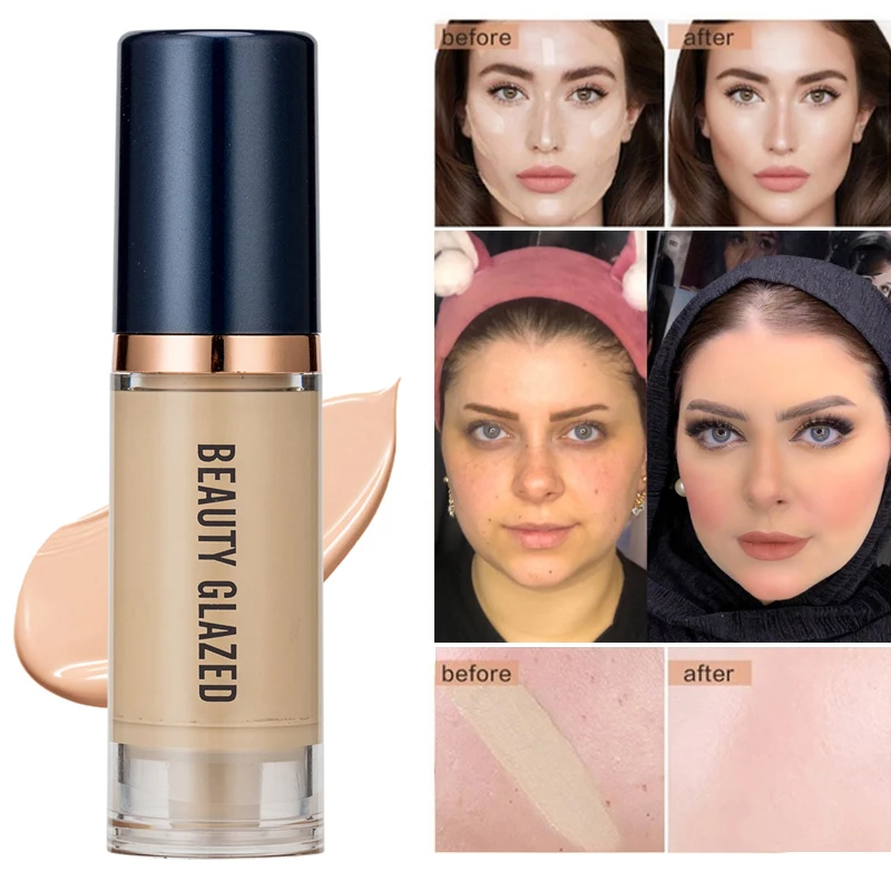 6 Colors Moisturizing Matte Liquid Face Foundation Long-lasting Oil Control Whitening & Concealer Primer Cream Cosmetic Mak
6 Colors Moisturizing Matte Liquid Face Foundation Long-lasting Oil Control Whitening & Concealer Primer Cream Cosmetic Mak