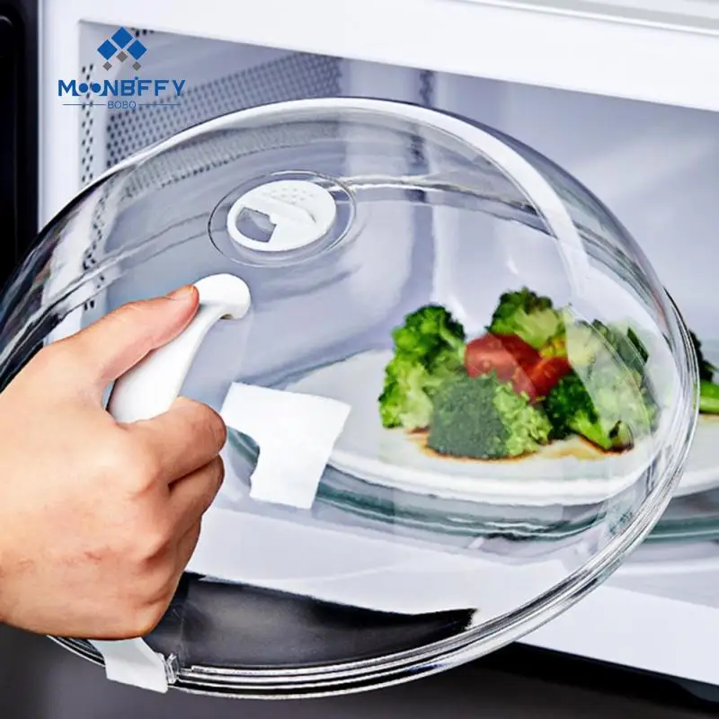 Microwave Oven Food Cover Heat Resistant Transparent Anti Sputtering Kitchen Cookware Parts Handle Reusable Airtight Food Covers
Microwave Oven Food Cover Heat Resistant Transparent Anti Sputtering Kitchen Cookware Parts Handle Reusable Airtight Food Covers