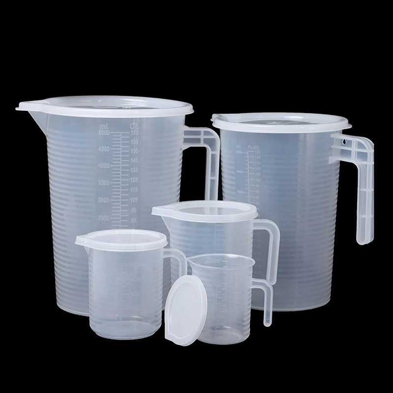 PP Resin Plastic Liquid Measuring Cup Jug Pour Spout Surface With Lid Measuring Tools Baking High Quality Kitchen Accessories
PP Resin Plastic Liquid Measuring Cup Jug Pour Spout Surface With Lid Measuring Tools Baking High Quality Kitchen Accessories