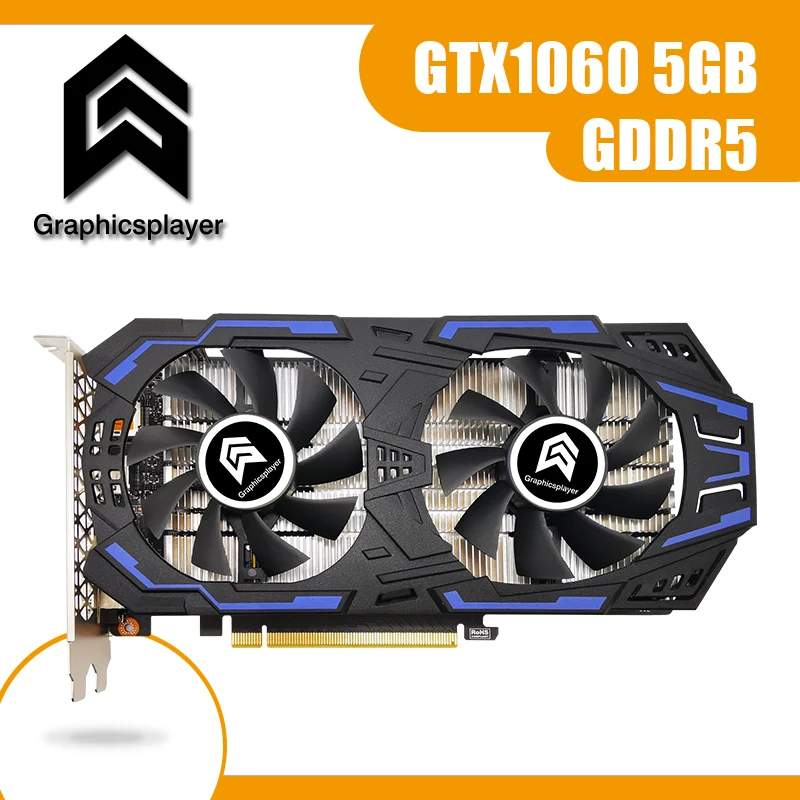 Computer graphics card GTX1060 5GB 160BIT video card VGA for PC game NVIDIA GTX
Computer graphics card GTX1060 5GB 160BIT video card VGA for PC game NVIDIA GTX