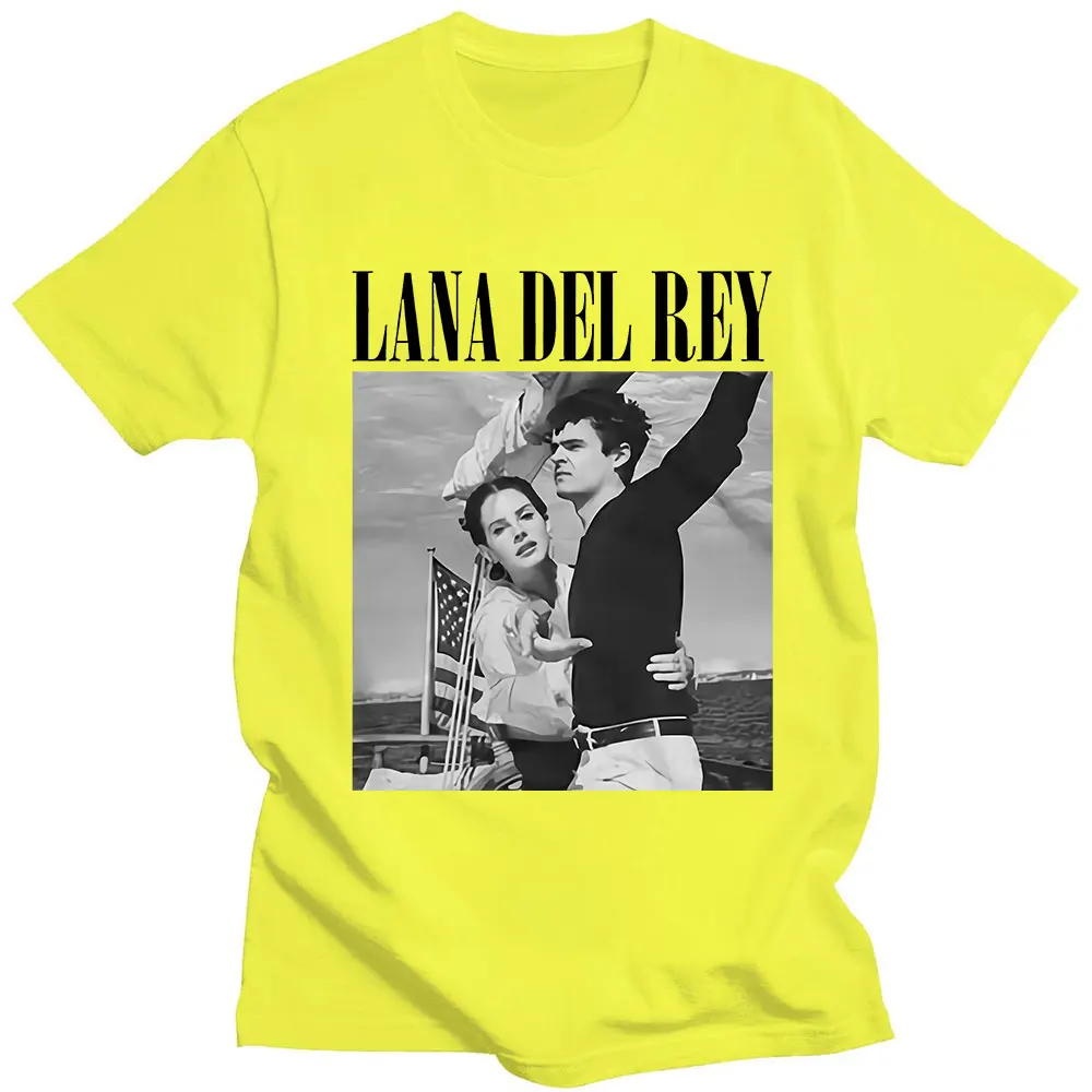 90s Singer Lana Del Rey Ldr Sailing Graphics T-Shirt Unisex Harajuku Men Vintage Short-Sleeve Oversized T-Shirts Streetwear Tops
90s Singer Lana Del Rey Ldr Sailing Graphics T-Shirt Unisex Harajuku Men Vintage Short-Sleeve Oversized T-Shirts Streetwear Tops