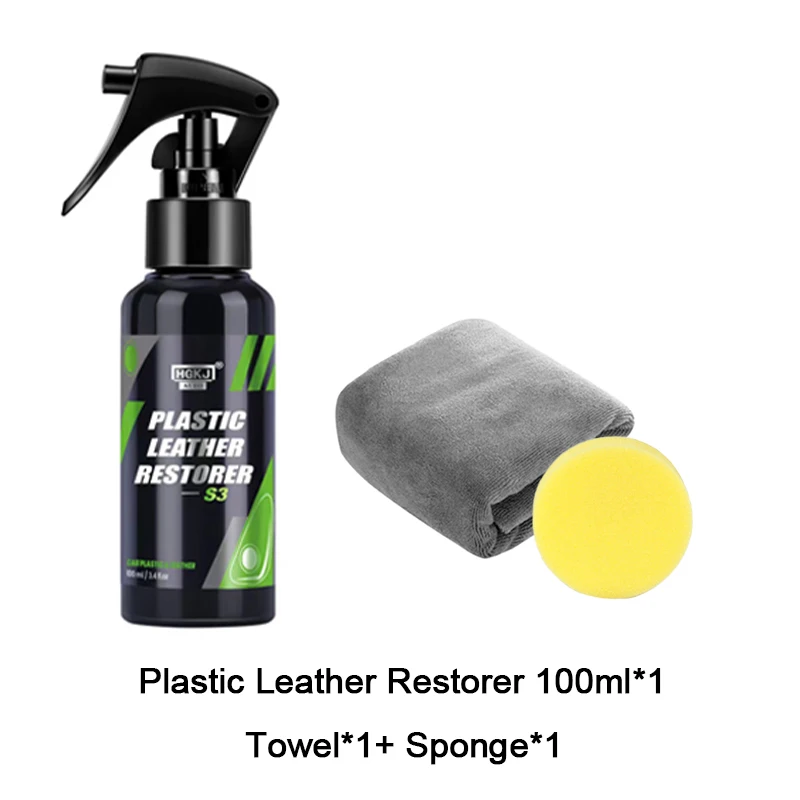 S3 Автомобильный восстановитель пластика Подробная информация о салоне, паста для полировки кожи, восстановление салона, аэрозольная краска, средство для чистки автомобиля HGKJ 
S3 Автомобильный восстановитель пластика Подробная информация о салоне, паста для полировки кожи, восстановление салона, аэрозольная краска, средство для чистки автомобиля HGKJ