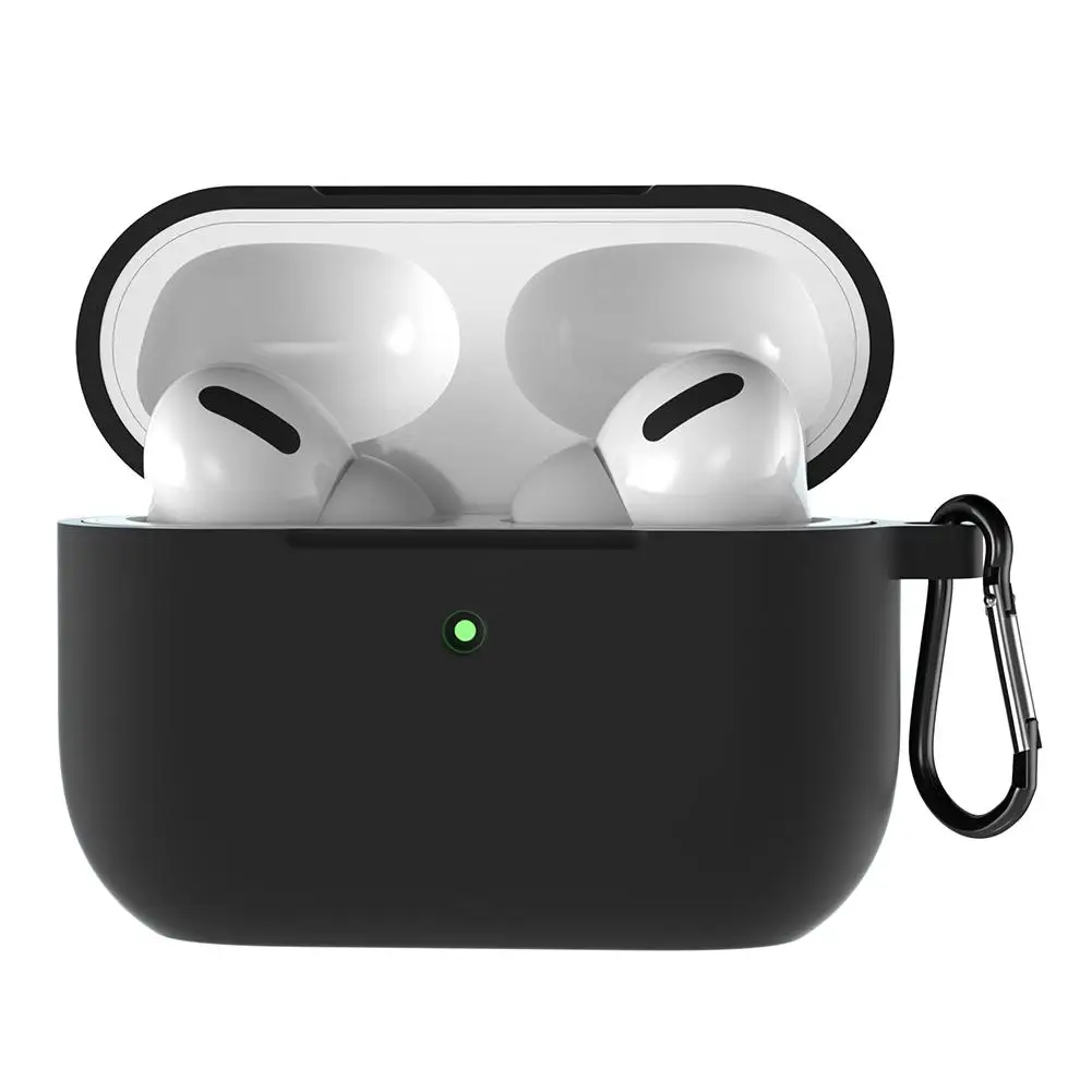 Чехол для беспроводных наушников, силиконовый чехол с брелоком для Apple AirPods Pro, удобная установка и разборка
Чехол для беспроводных наушников, силиконовый чехол с брелоком для Apple AirPods Pro, удобная установка и разборка