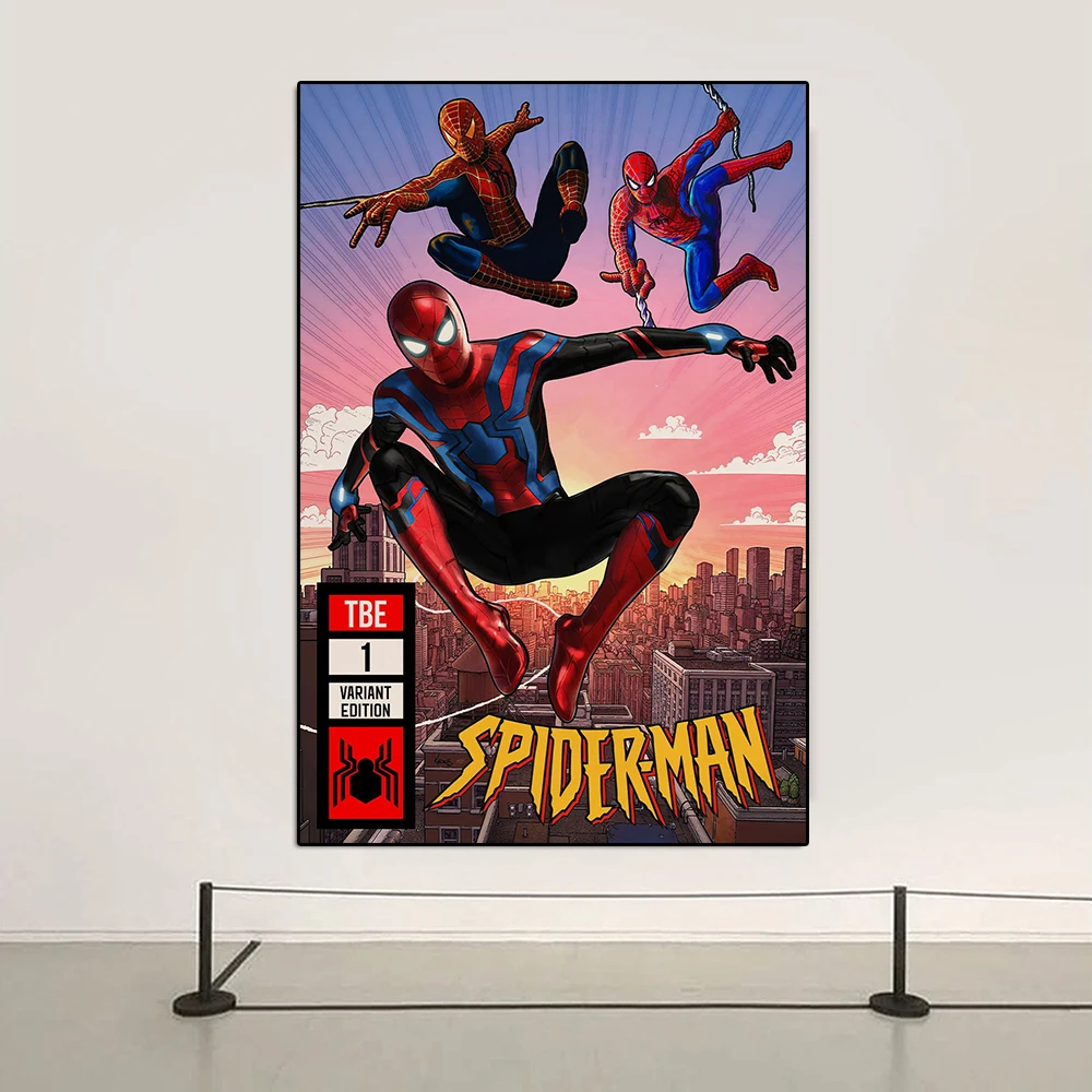 Marvel Avengers Superhero Spiderman Anime Canvas Painting No Way Home Movie Poster Print Wall Art Living Room Home Decoration
Marvel Avengers Superhero Spiderman Anime Canvas Painting No Way Home Movie Poster Print Wall Art Living Room Home Decoration
