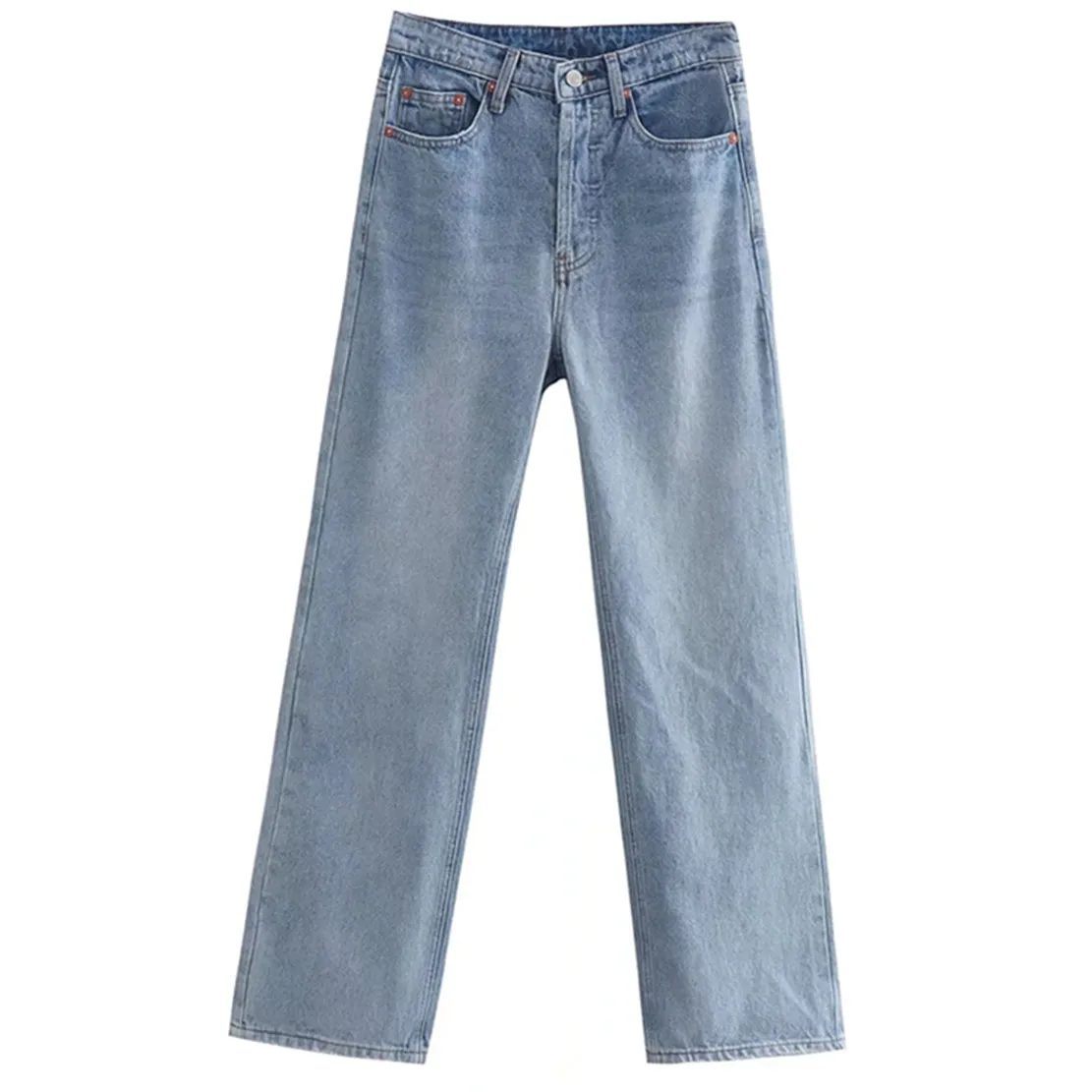 Withered 2022 England Style High Street Retro Washed High Waist Straight Jeans Harem Casual Fashion Mom Jeans Women
Withered 2022 England Style High Street Retro Washed High Waist Straight Jeans Harem Casual Fashion Mom Jeans Women