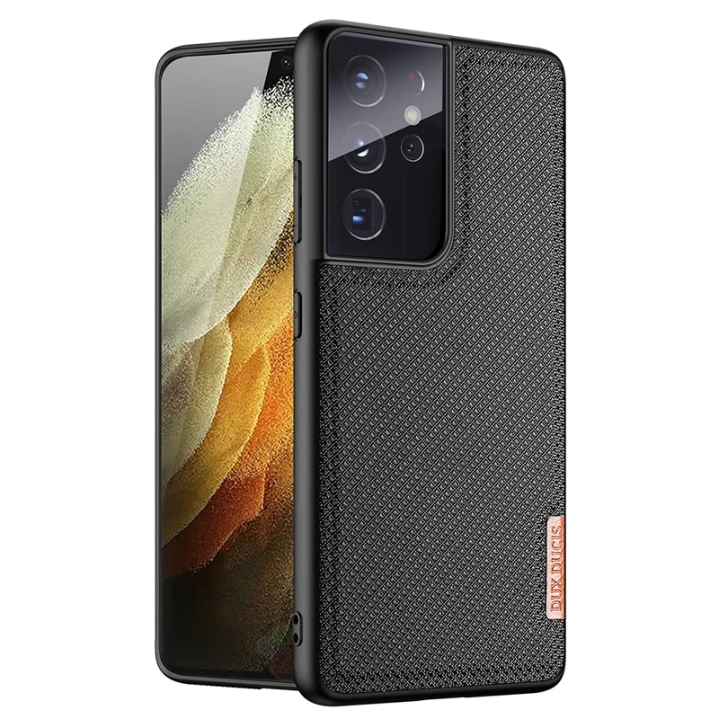 For Samsung Galaxy S21 Ultra Case Woven Fabric Nylon Style Silicone TPU Bumper Back Cover For Samsung S21 Plus S21 Dux Ducis
For Samsung Galaxy S21 Ultra Case Woven Fabric Nylon Style Silicone TPU Bumper Back Cover For Samsung S21 Plus S21 Dux Ducis