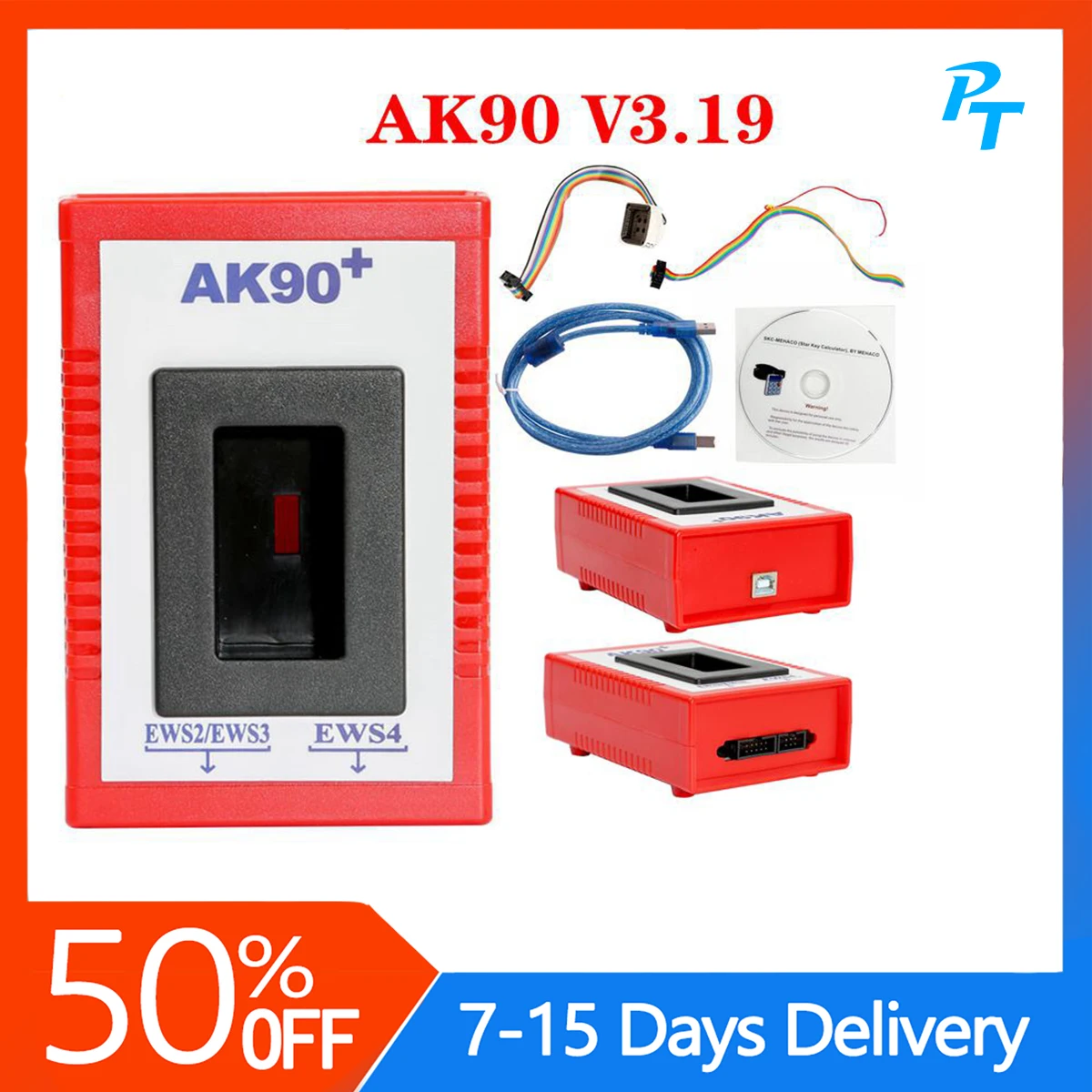 AK90+ Key Programmer for BMW EWS2/3/4 Key Code Reader V3.19 Newest Version AK90 Key Maker for BMW Programming Tool Scanner
AK90+ Key Programmer for BMW EWS2/3/4 Key Code Reader V3.19 Newest Version AK90 Key Maker for BMW Programming Tool Scanner