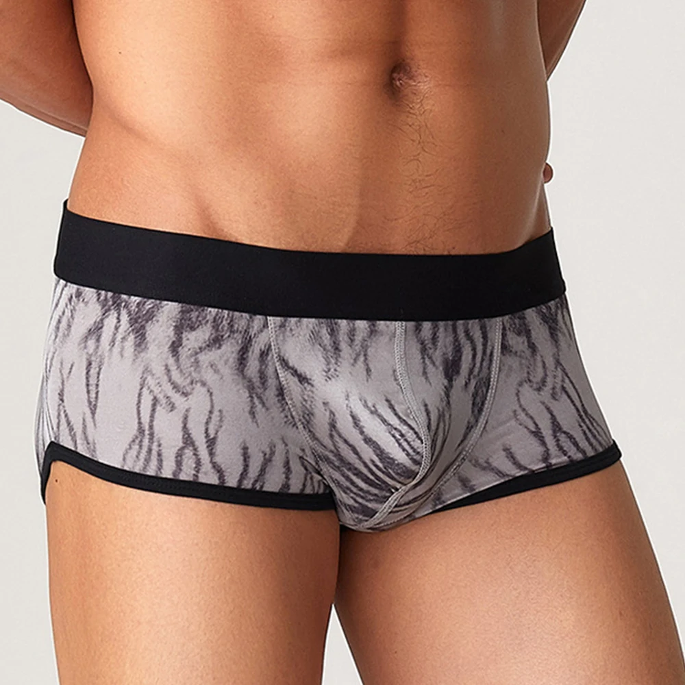 U Bulge Pouch Soft Underpants Men Boxer Briefs Mid Waist Comfortable Underwear Summer Breathable Trunks Cueca Homme A50
U Bulge Pouch Soft Underpants Men Boxer Briefs Mid Waist Comfortable Underwear Summer Breathable Trunks Cueca Homme A50